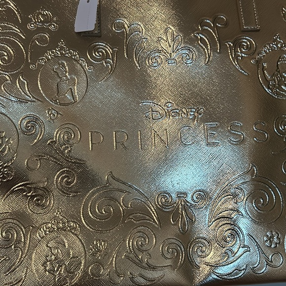 Disney Princess BathAnd Body Works Gold Tote New - Picture 2 of 8